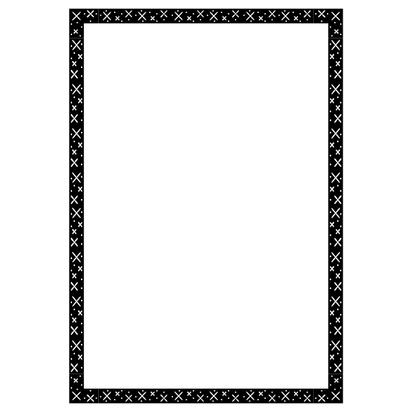 SVG Border 102 A4 size