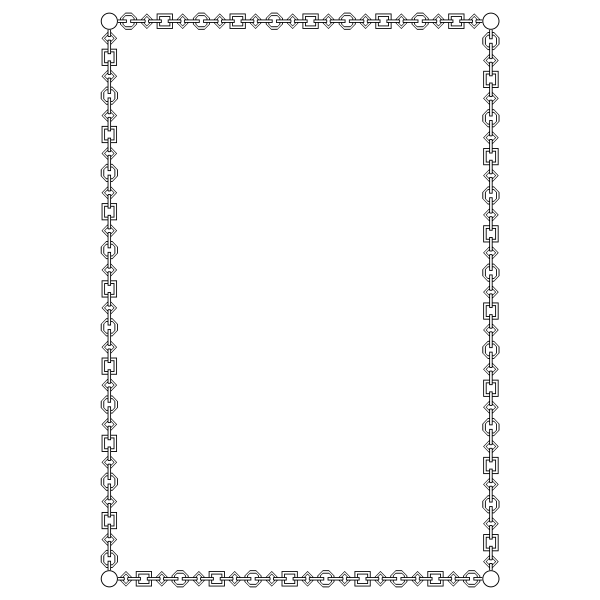 SVG Border 103 A4 size