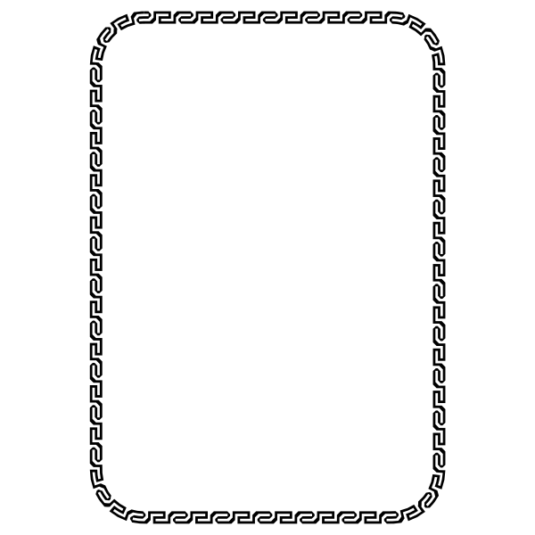 SVG Border 105 A4 size