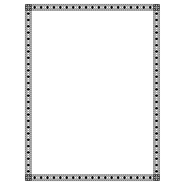 SVG Border 107 US size
