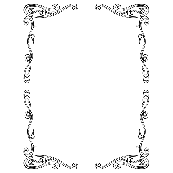 SVG Border 111 US size