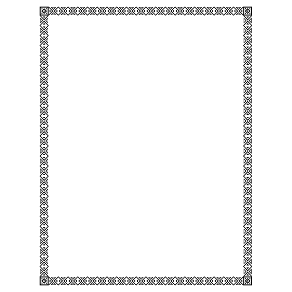 SVG Border 116 US size