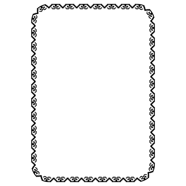 SVG Border 178 A4 size