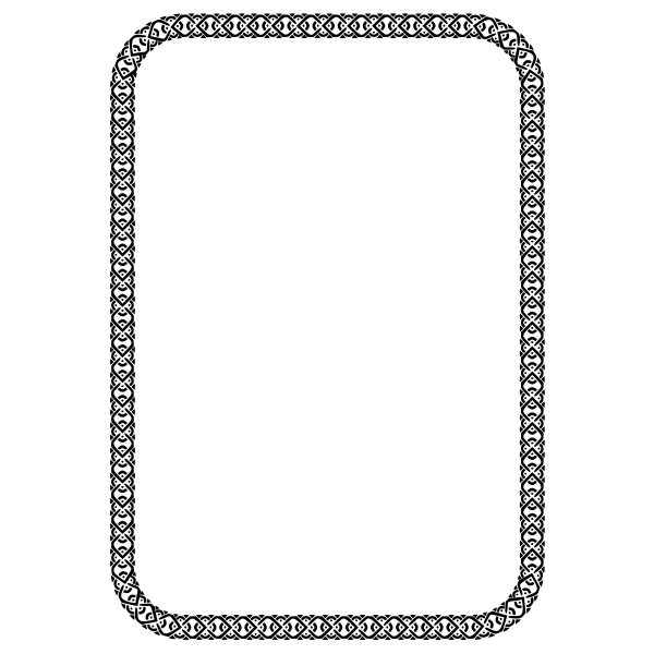 SVG Border 52 A4 size
