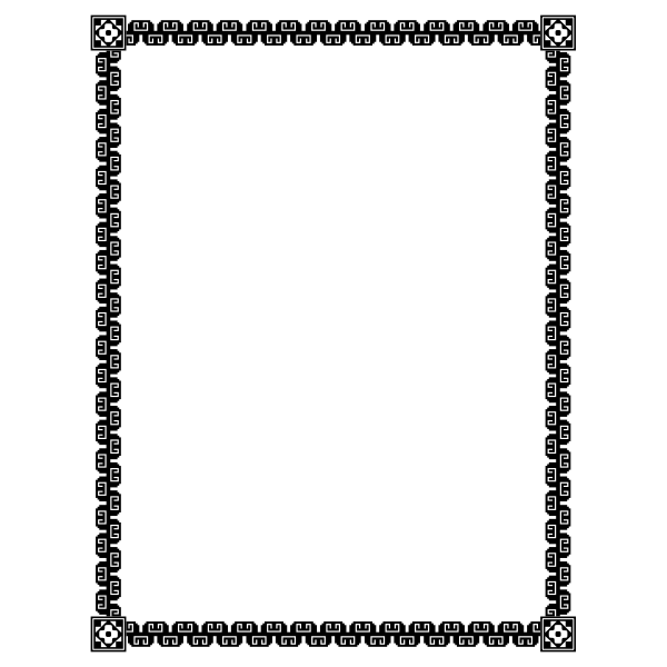 SVG Border 57 US size