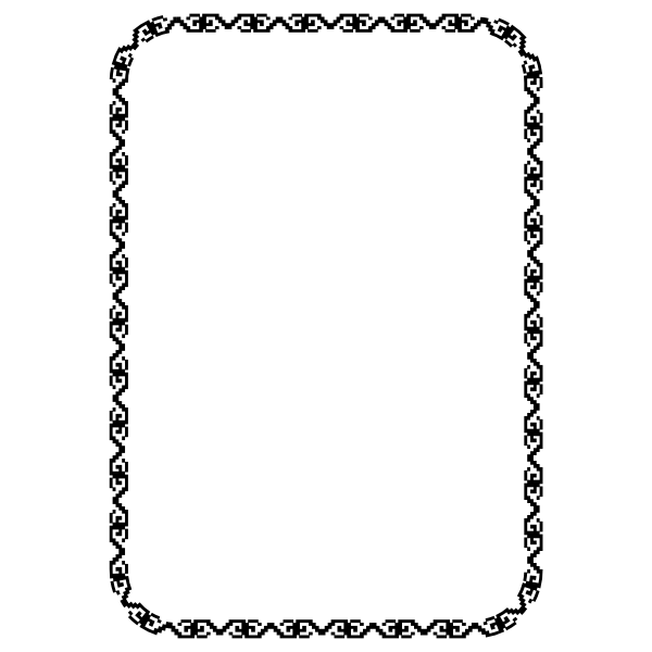 SVG Border 61 A4 size