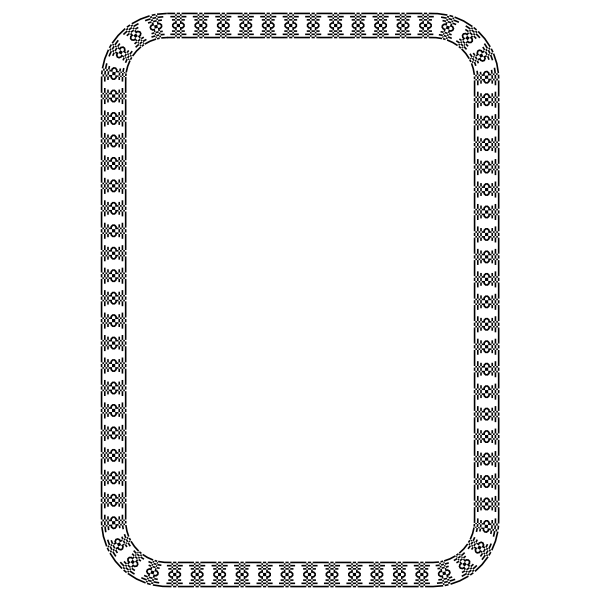 SVG Border 64 A4 size