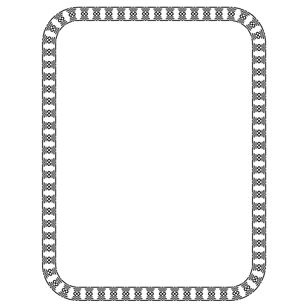 SVG Border 64 US size