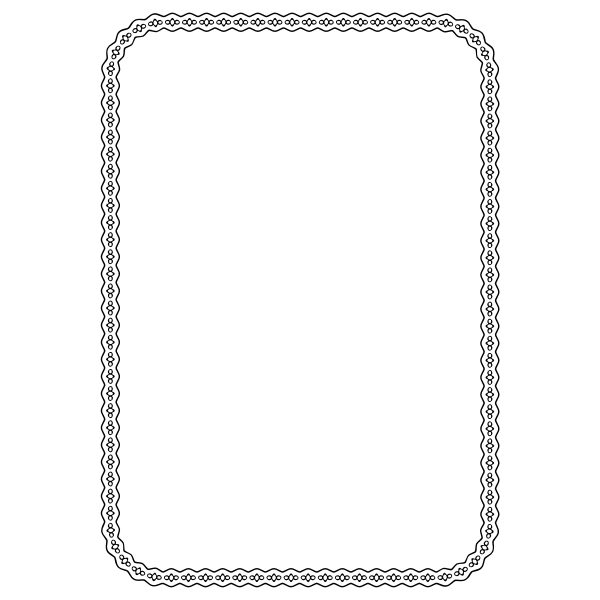 SVG Border 66 A4 size