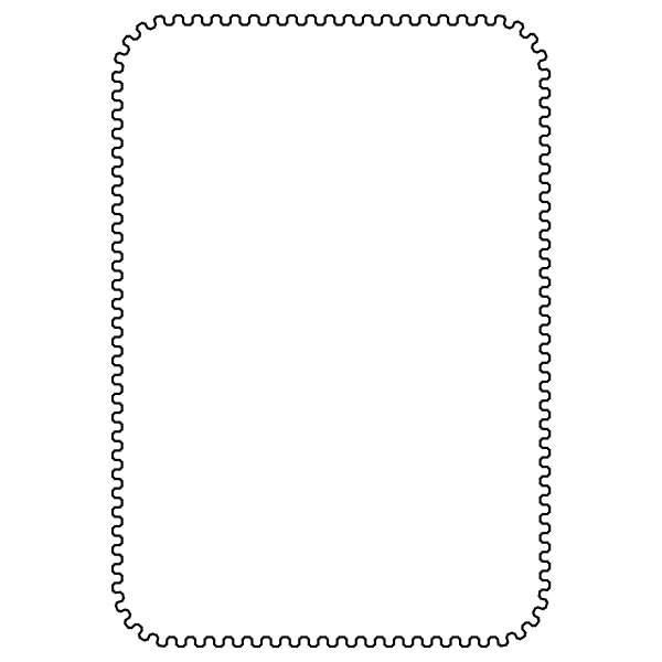 SVG Border 69 A4 size