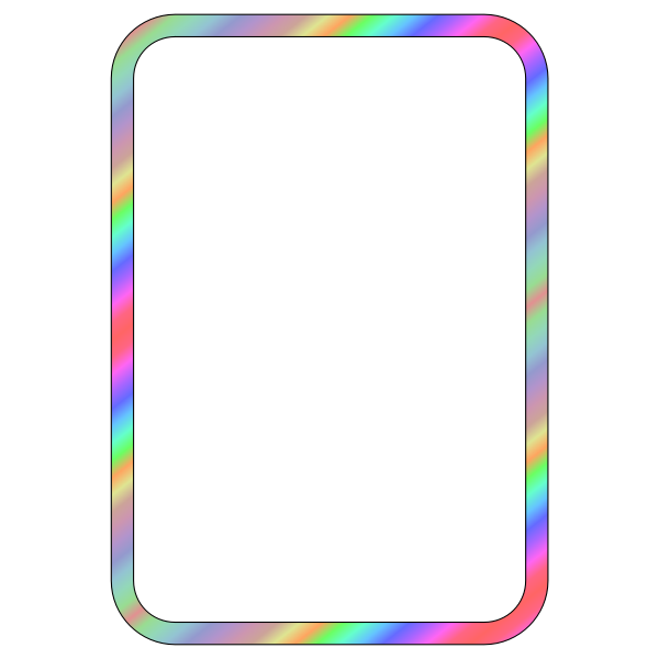 SVG Border 73 A4 size
