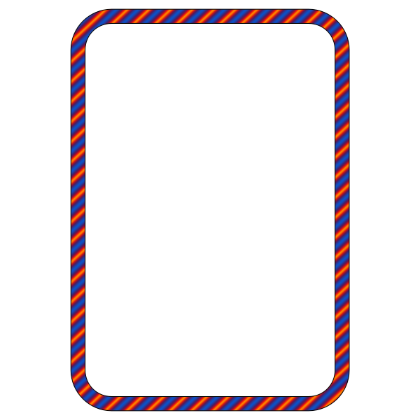 SVG Border 74 A4 size