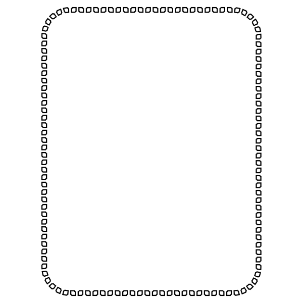 SVG Border 75 US size