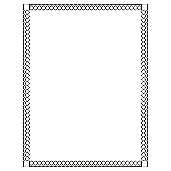 SVG Border 80 US size