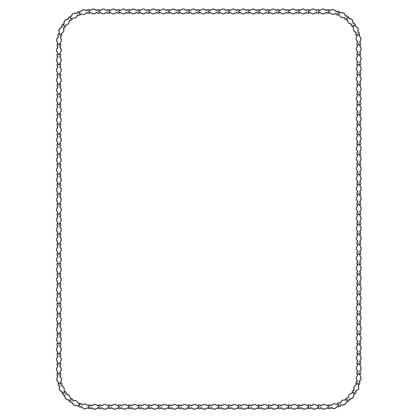 SVG Border 82 US size