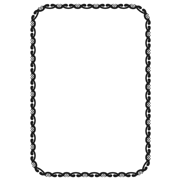 SVG Border 85 A4 size