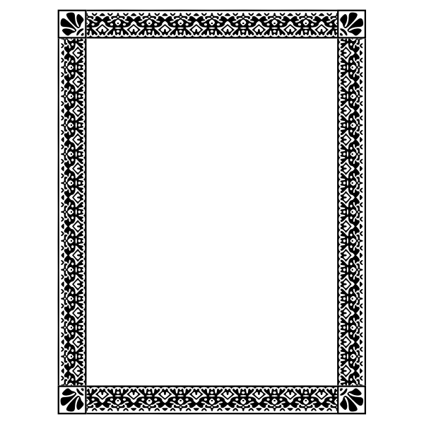 SVG Border 91 US size