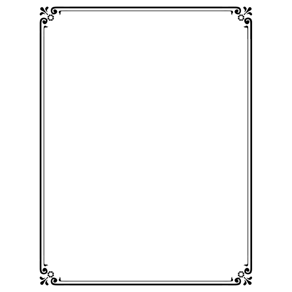 SVG Border 93 US size