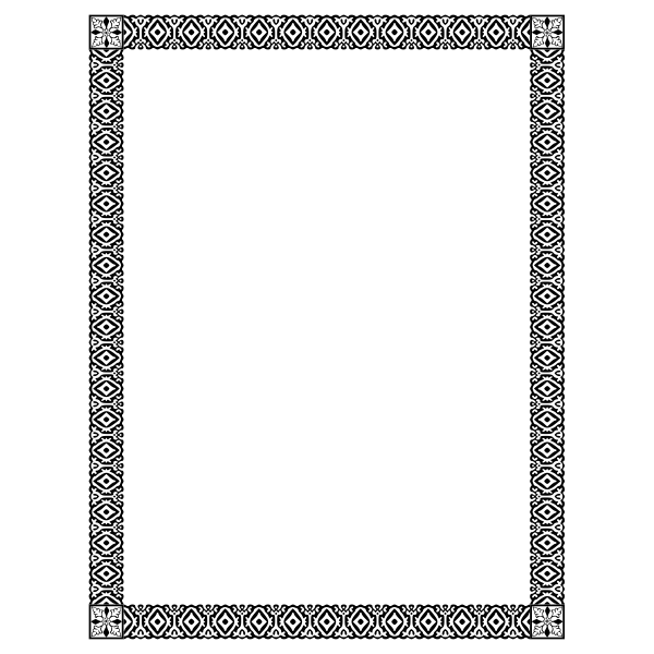 SVG Border 95 US size