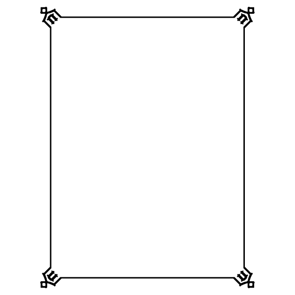 SVG Border 97 US size