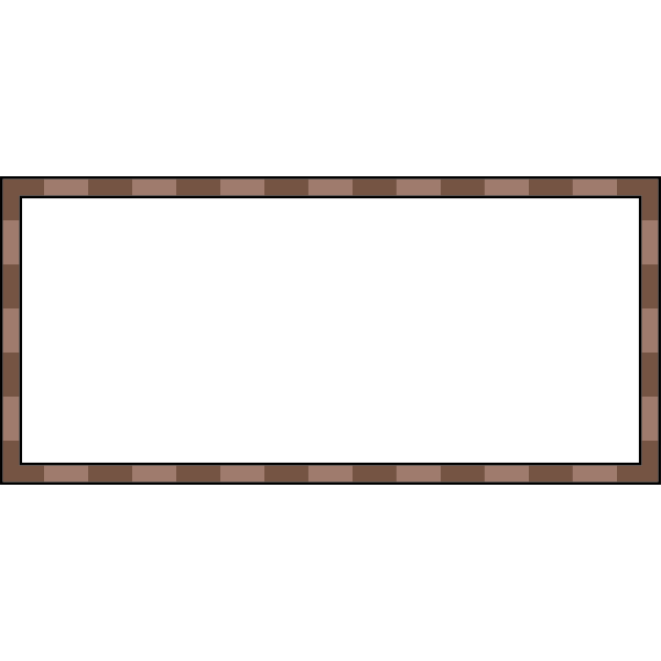 SVG Border - Brown and Tan