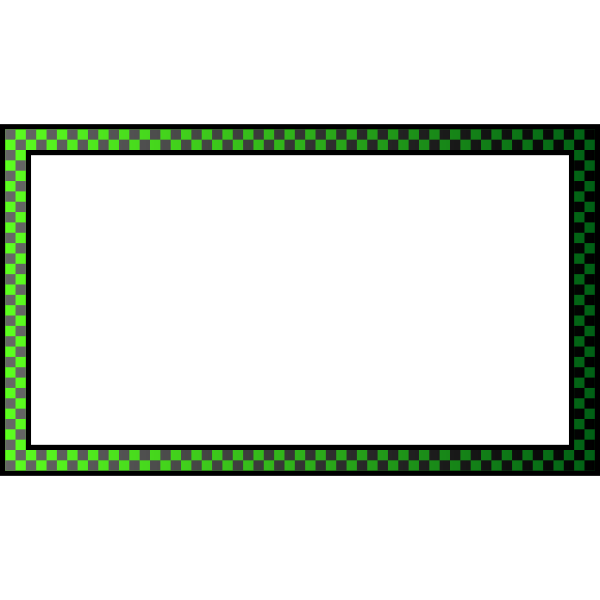 SVG border - green with gradients