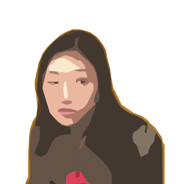 SVG Bored Lady