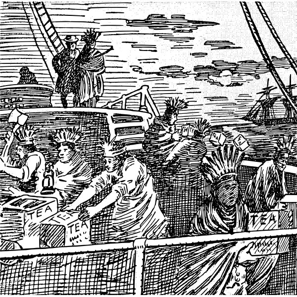 SVG Boston Tea Party