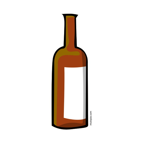 SVG Botella vino