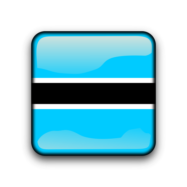 SVG Botswana flag vector