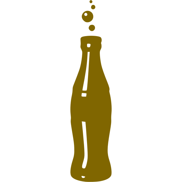 SVG Bottle silhouette remix image