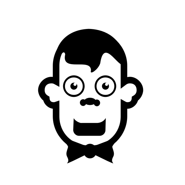 SVG Bow tie character