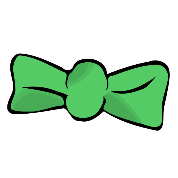 SVG Bow tie vector drawing