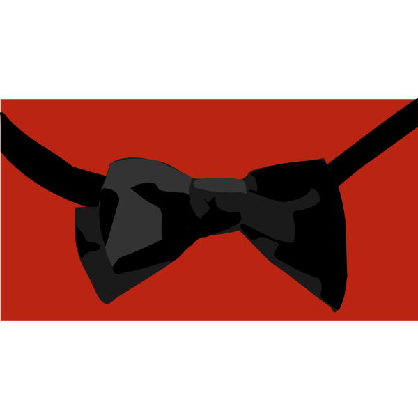 SVG Bow tie vector graphics