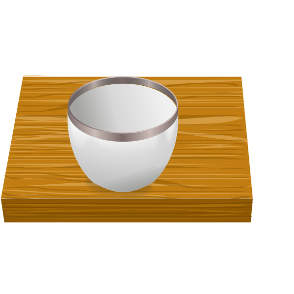 SVG Bowl on table