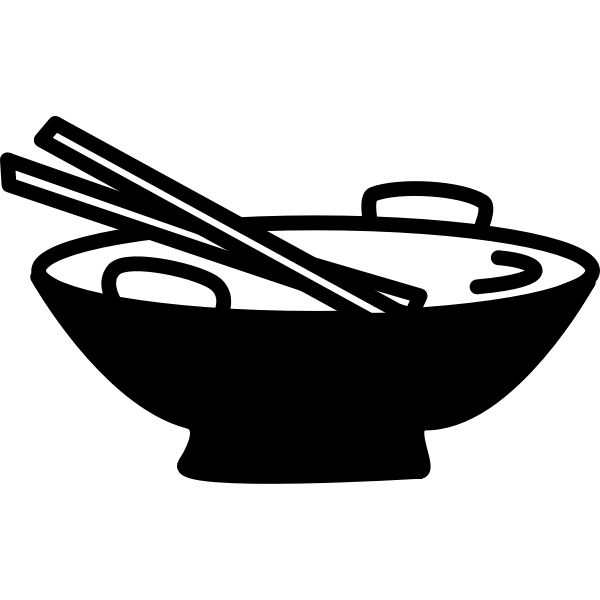 SVG Bowl with chopsticks