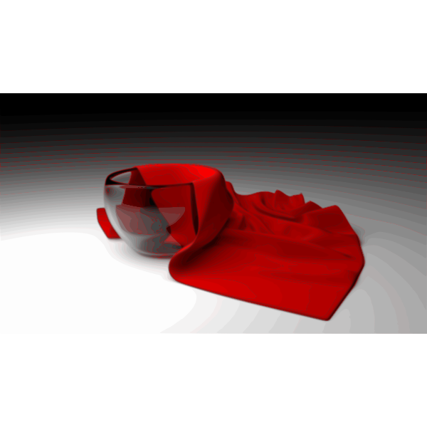 SVG Bowl with cloth