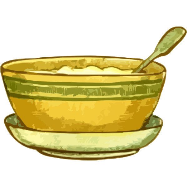 SVG Bowl with porridge