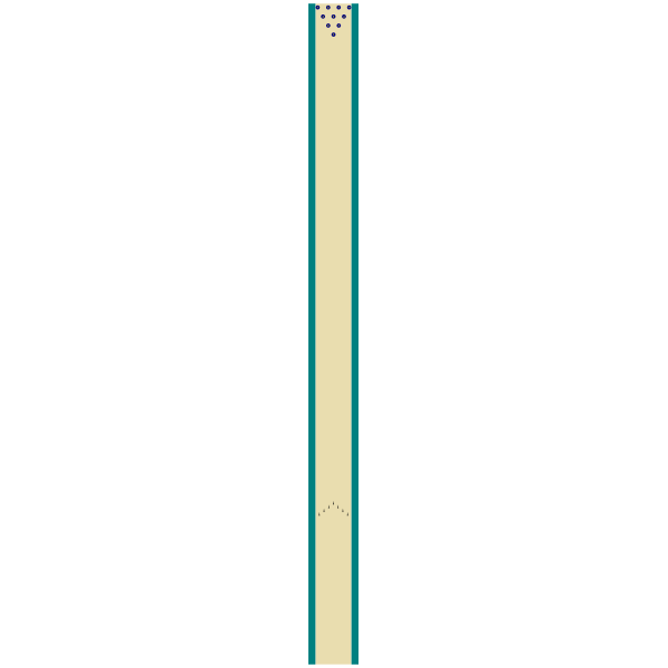 SVG Bowling Lane Diagram
