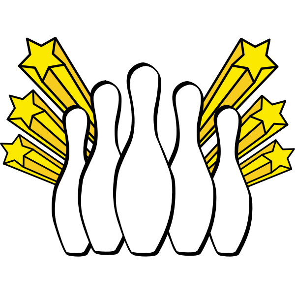 SVG Bowling pins