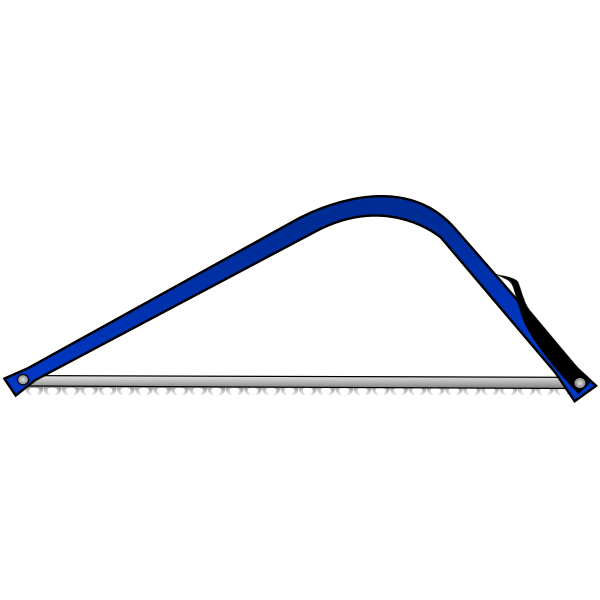 SVG Bowsaw right angled