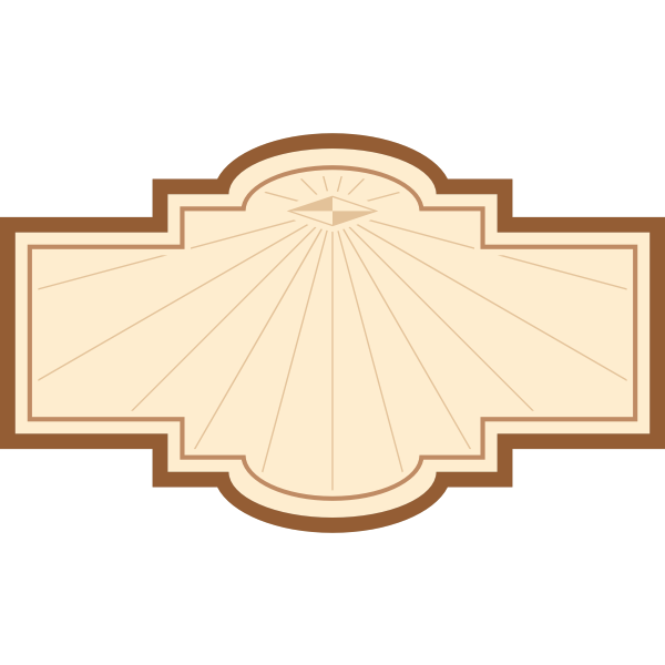 SVG Box label vector image