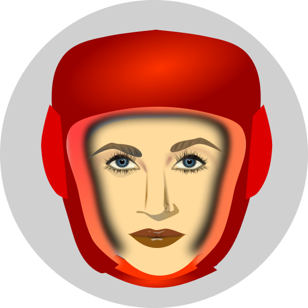SVG Boxing Head Gear