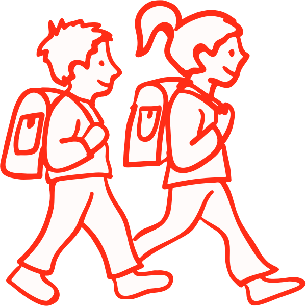 SVG Boy and girl