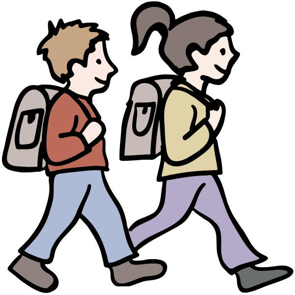 SVG Boy and Girl - Colour