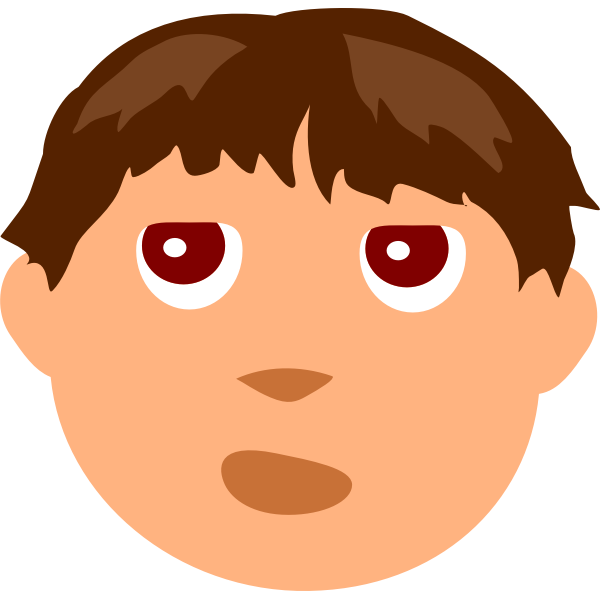 SVG Boy asking question
