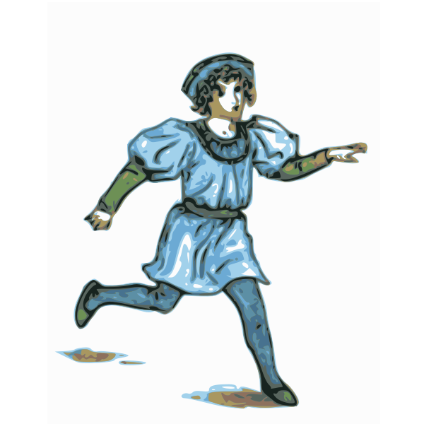 SVG boy illustration