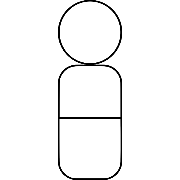 SVG Boy outline