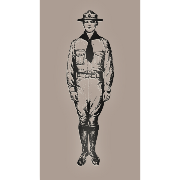 SVG Boy scout