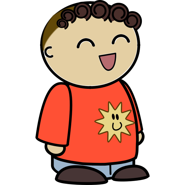 SVG Boy standing